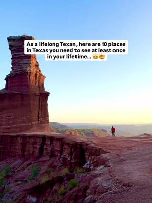 Add these to your Texas travel bucket list  🤠 ##texastravel##texasstateparks##exploretexas##texastodo