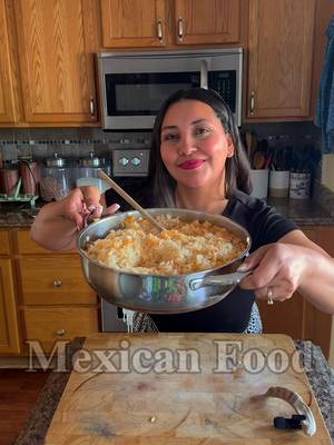 Mexican “red” rice 🍚  To your blender add:  - 3 Roma tomatoes  - 1/2 onion  - 5 garlic cloves  - salt to taste  - HALF of your liquid  Enjoy fam! 