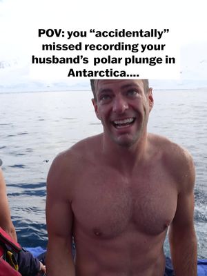 His face when I told him I wasn't recording the first time 🥶😟 Poor guy was freezing 🤣🐧 But now it is a "once in a lifetime opportunity" he got to do twice! 😜 📍 Antarctica with @polarlatitudes (use code EMILYANDHUDSON for $1000 off your trip!) ______________________________ 🌍 If you're new here, Antarctica is continent 7/7 for us and we only have 1 country left until we visit every country in the world! 🎉 We share travel tips on the best places in the world to visit. Thank you so much for following along and sharing our journey! - @HudsonAndEmily #worldtravel #worldtrip #travelers #americantravelcouple #travelcouple #travelcouples #travelgram #travelreel #everycountry #travel #weareallexplorers #polarlatitudes