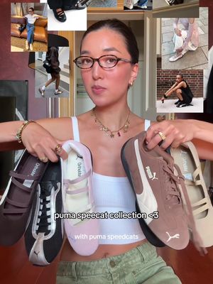 The speedcat obsession is real 🎀✨🍒🪩  @PUMA pls sponsor me x #balletflat #pumaspeedcat #haul #sneaker 