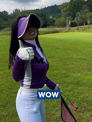 Can my caddy @yulita.anggraini92 help me get out of trouble 🌳 on hole 2 at Sukajadi GC, Batam, Indonesia 🇮🇩  #golftiktok #golfcaddy #stackandtilt #golfindonesia #golf 