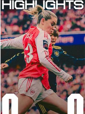 A recap of yesterday’s action 🎬 Highlights from our contest with Manchester United 📺 #AWFC #ArsenalWomen #WSL