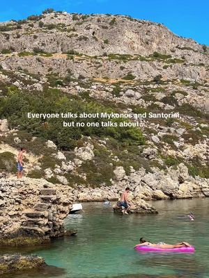 The most underrated Greek island, you didn't have on your radar✨FOLLOW @‌sinahsstories for more underrated travel inspo, guides & itineraries! This Greek island sits in the Dodecanese close to the Turkish coast and is super easy to reach with direct flights and ferries.  📍Rhodes, Greece Rhodes has become one of my absolute favorite Greek islands. I love how diverse it is: you wander through the medieval streets of Rhodes Town in the morning, swim in turquoise bays near Lindos at midday and end the day with sunset views from quiet hilltop villages. There are sandy beaches, hidden coves, tiny chapels on cliffs and so many little corners that still feel surprisingly calm if you step away from the big resorts. Locations of the reel: - Anthony Quinn Bay - Grande Blue Beach - Rhodes Town - St. Paul’s Bay ✨Hi, I’m Sinah and I love sharing travel tips that are actually useful: the little underrated spots, easy ways to see a place, and the kind of things that make a trip feel magical, plus guides and itineraries that help you explore the places. FOLLOW along for more!