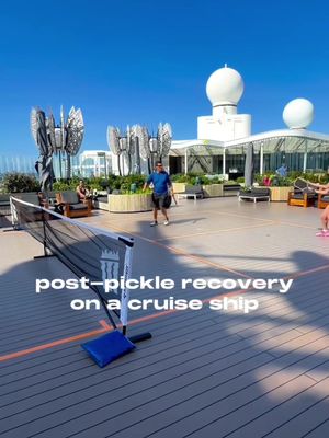 Because (pickle) ball is life 🎾 but recovery is also life. 📸 IG/@bushypickles