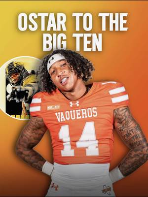 Tony Diaz went from a 0 ⭐️ recruit to the Big 10 😳🔥 #CollegeFootball #d1football #transferportal #nil #utrgv 