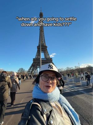 i flew to paris on a 12 hour notice… you think i can do that with KIDS????? 