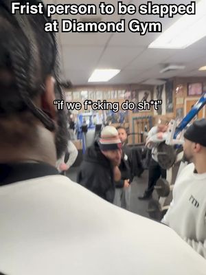 Bro got slapped at Diamond Gym #gym #motivation 