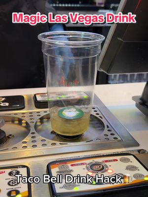 What is this sorcery??🧐 #drink #thefoodguy #lasvegas #tacobell #magic 