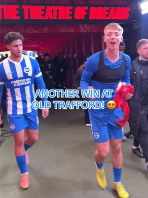 BACK TO WINNING WAYS AT OLD TRAFFORD! 😏 #FACup #BHAFC #ManUtd