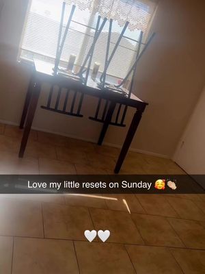 I love my little reset days on sundays 🥰🙌🏼💓 #resetwithme #resetsunday #momsunder25 