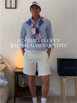 Ralph Lauren fits for the Australian Open @Ralph Lauren #ao2025 #polorlstyle #Australianopen #ad 