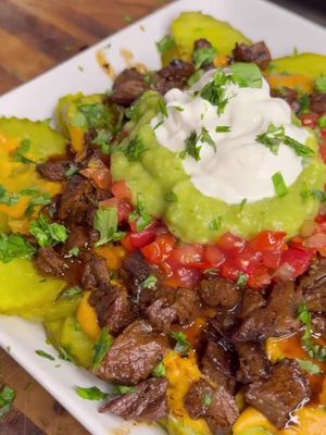 Viral Pickle Nachos 🔥🔥 ok would you actually try this? 