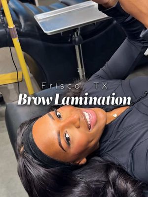 Let’s go get our brows waxed, laminated, and tinted at @✨WAXONOMY | FRISCO, TX✨ 🖤 #browlamination #browwax #friscotx #dallasinfluencer #dallascontentcreator 