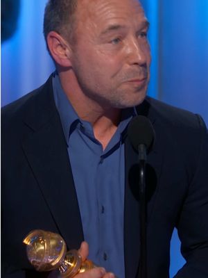 The incredible Stephen Graham of Adolescence accepts the award for Best Male Actor – Television – Limited Series, Anthology Series or Television Motion Picture! ⭐️ #GoldenGlobes