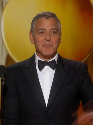 George Clooney presents the last award of the night for Best Picture – Drama 🏆 ... supported from afar by Don Cheadle #GoldenGlobes