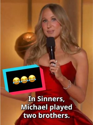 Nikki Glaser CRUSHED her opening monologue for the Golden Globes AGAIN! 😭 #NikkiGlaser #GeorgeClooney #MichaelBJordan #KevinHart #TheRock (via @Golden Globes)