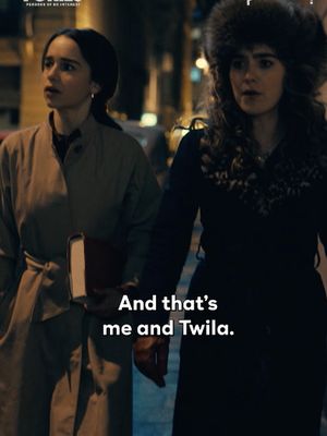 This is what you call a power couple ❤️‍🔥 #PONIES arrives January 15 on Peacock. #HaleyLuRichardson #EmiliaClarke #Spy #Girlhood