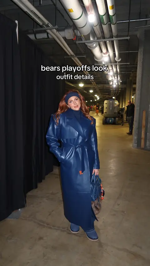 heavy on the trendsetter🙂☺️ #chicago #chicagobears #playoffs #NFLPlayoffs #nfloutfit 