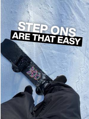 Keep the laps going with Step Ons #snowboard #snowboarding #winter #burton 