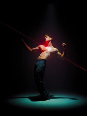 laser photoshoot