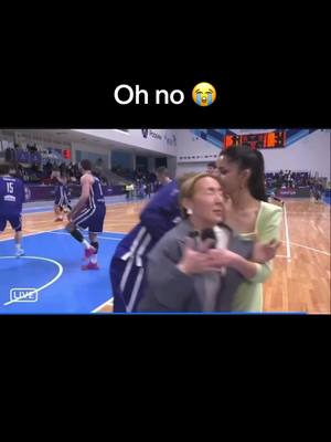 Multiple angles is crazy 🤣 (h/t dima.event.ufa/IG) #basketball #funnyfail #oops 