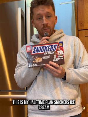 #SNICKERS_Partner When things heat up during the big game, cool down with Snickers Ice Cream bars - your newest halftime hack! @snickers #Ad 