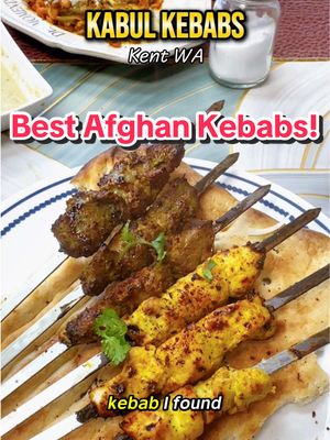 📍 Kabul Kebabs – Kent Downtown, WA Authentic Afghan flavors. Family-run. Halal. And easily one of the cheapest Afghan spots in the area. 🇦🇫🔥 What I tried ⬇️ • 🍗 Chicken Kabab – Juicy, perfectly seasoned, and honestly one of the best chicken kababs I’ve had • 🐑 Lamb Kabab – Tender, flavorful, and cooked just right • 🥟 Mantu – So good. Soft dumplings, rich filling, comforting Afghan classic • 🍚 Kabuli Palaw (Beef) – was Just okay for me. Final thoughts 💭 • Best Afghan chicken & lamb kababs in Kent • Mantu is a must-order • Some items sell out fast, so go early • super simple clean place home vibes for dine-in, takeout, or delivery • Warm Afghan hospitality + homemade vibes If you’re craving real Afghan comfort food without breaking the bank, this spot delivers.  Location: 216 E Gowe St, Kent, WA 98032 #KabulKebabs #AfghanFood #SeattleHalal #KentWA #seattlefoodie         