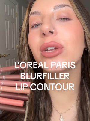 NEW Blur Filler lip liners are insane!! 💋 blurring effect, rounded tip for easy application, no pull or tug. They glide right on!! ✨ my faves are “worth it medium” “nude espresso” and “brown caramel” @loréal paris usa @L’Oréal Paris  #lorealparispartner #blurfiller #lipcombo #affordablelipcombo #tiktokshopcreatorpicks 