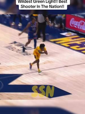 Honor Huff Got The Wildest Green Light!! Best Shooter In The Nation!! #honorhuff #collegebasketball #westvirginia #NBA #fyp