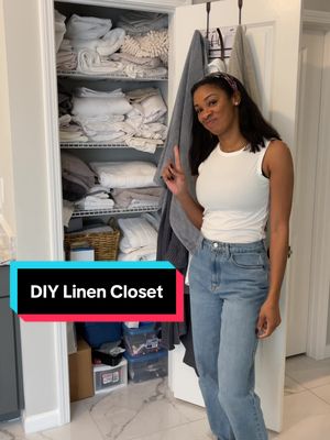 That overwhelmed feeling when you open a closet? This is how you fix it—without a big budget or a contractor. We removed wire shelves and added simple floating shelves for a clean, calm look. Affordable. Beginner-friendly. Totally doable. If you love DIYs that are achievable and actually make your home feel better, follow along. Questions? Drop them below 👇🏽 #DIYCloset #ClosetMakeover #AffordableDIY #DIYHome #HomeOrganization
