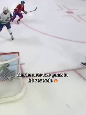 Carrier was cooking tonight 🔥 #nhlonprime #NHL #hockey #montrealcanadiens #alexandrecarrier