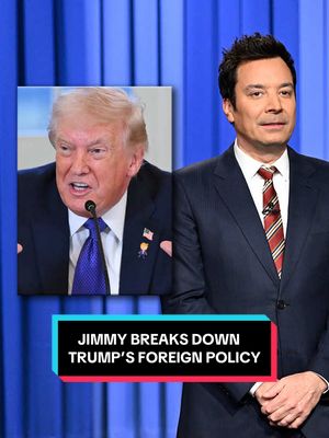 Jimmy breaks down Trump’s foreign policy. #FallonTonight #TonightShow #Trump #JimmyFallon 