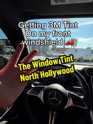 Came back to @The Windows Tinting in North Hollywood to get my front windshield tinted, went with 3M 50% tint on this one. If you guys go and say “Undftd.Anthony” sent you, you get 10% off any original tint job. Just tryna help you guys get right 🔥🙌🏻 #cartint #cartinting #ceramictint #windowtint #northhollywood 