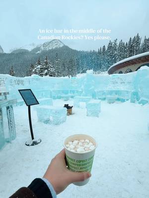 Ice Bar at Fairmont Chateau Lake Louise ❄️ @Fairmont Hotels & Resorts 