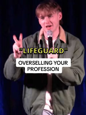 If she’s a lifeguard, I’m a motivational speaker #aus #viral #standup  New Zealand and Australia shows on sale now! 