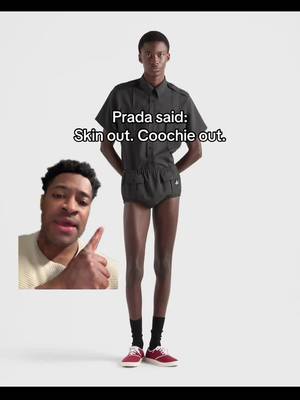Prada releases short shorts for men for summer 2026 #mensfashion #menstyle #luxuryfashion #prada @Prada @pradabeauty #greenscreen 