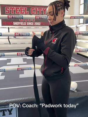 Coach really knows how to change a mood with only a couple of words 😅🥹 #boxing#fyp#training#gym#fitness