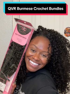 In all my years I’ve never tried crochet hair and now I think this will be my go to style. I have 4 packs of Burmese Curly crochet bundles in for this style and I feel so beautiful. The hair is so light weight and full. I can’t believe I got all this body and it’s not a sew in! The curls are GORGEOUS and the hair comes ready to put in your head, no smell at all just juicy and ready for styling. These bundles are 16in and I shaped the front a little to frame my face. If you’re not crocheting your hair in this spring idk what you’re doing! Get this hair today!
