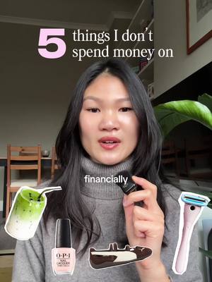 5 things I don’t spend money on #frugal #PersonalFinance #saving #frugalchic #splurgevssave  Turtleneck and outfit faves in shopmy in bio  1 free newsletter a week on Substack 