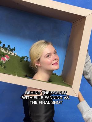 Behind the scenes of our January cover shoot with #ElleFanning 💙