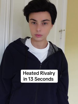Why do I kind of look like Hudson? #heatedrivalry #hudsonwilliams #skit 