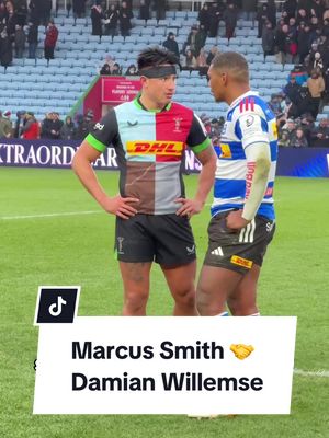 Game respects game 😍 #InvestecChampionsCup #Rugby @Harlequins @DHL Stormers @Marcus Smith 