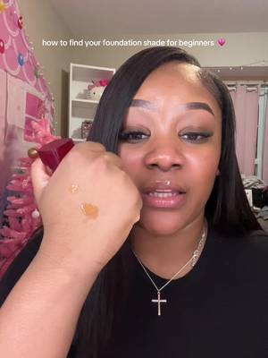 was that helpful ? 💗 be sure to save this and follow me for more tips and makeup hacks! #makeup #makeuptutorial #shadematch #foundationhack #fypシ゚viral 