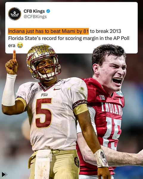 2013 Florida State was unreal 😮 (h/t CFBKings/X) #CFB #Football #CollegeFootball #JameisWinston #FernandoMendoza #Heisman #Sports 