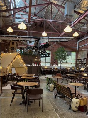 The cosiest and most aesthetic workspace I’ve been to 🤓📚 They also have a cafe but the cafe isn’t open 24/7 ☕️ 📍O3 Space, 268 Barkly St, Brunswick VIC 3056 #melbourne #workspace #melbournecafe #brunswick #studyspot 