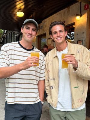 Pat opening up the taps instead of the bowling today, hit well  🍺 Status quo mountain culture $13aud 📍 forresters #schoonerscorer #fyp #aus #patcummins 