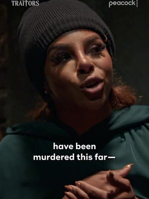 When killers face their prey.  A new season of #TheTraitorsUS is streaming now on Peacock. #TheTraitors #LisaRinna #CandaiceDillardBassett #RobRausch 