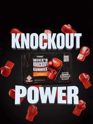 These don’t tap you out. They KNOCK YOU OUT.🥊 Tyson 2.0 X My Green Solution. #knockyouout #knockout 