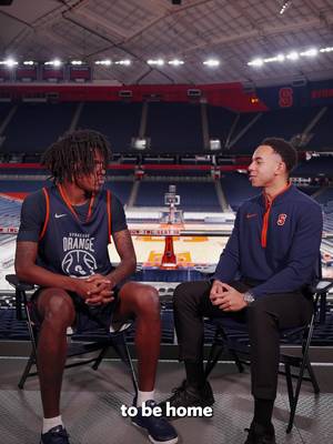 Two-sport star Calvin Russell has arrived 🍊🏈🏀 #cuse #syracuse #orange #football #basketball 