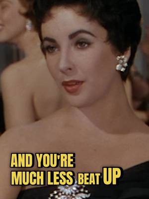 Facecard = lethal 😤 #facecard #elizabethtaylor #oldhollywood #filmtok